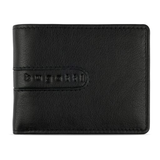 Pánská kožená peněženka RFID Bugatti Bomba Small Wallet 49135001 černá