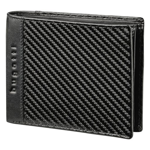 Bugatti Pánská kožená peněženka RFID Comet 49220101 černá