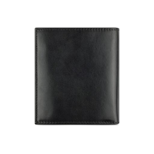 Bugatti Nobile Small Vertical Wallet With Flap RFID Pánská kožená peněženka 49125301 černá - zadní strana