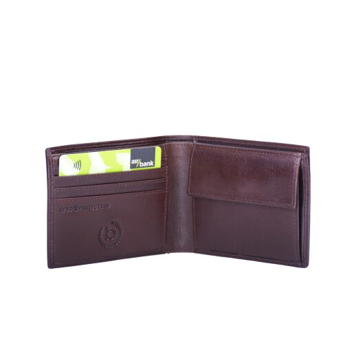 Bugatti pánská peněženka RFID Brown 49399402