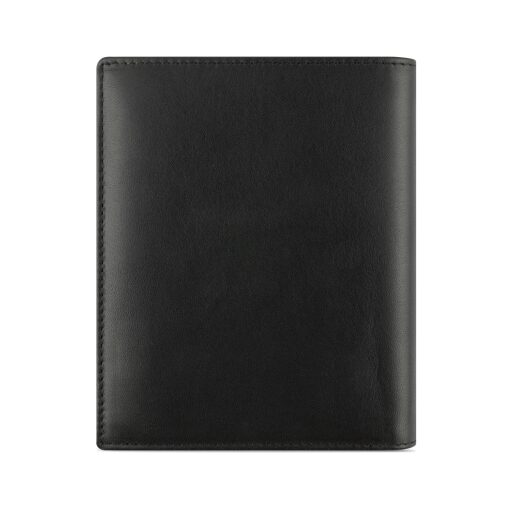 Bugatti kožená peněženka na výšku pánská RFID Super Slim 49190101 černá - zadní strana