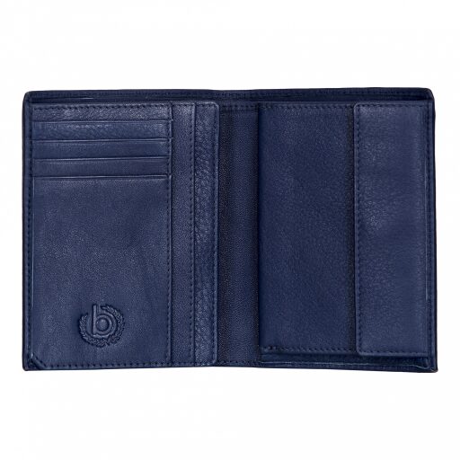 Bugatti Pánská kožená peněženka SEMPRE 49117605 modrá
