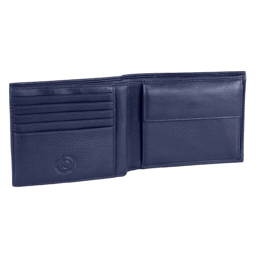 Bugatti Pánská kožená peněženka SEMPRE 49117805 modrá