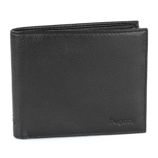 Pánská kožená peněženka Bugatti  SEMPRE 49117901 černá