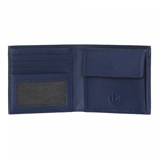 Bugatti Pánská kožená peněženka SEMPRE 49117905 modrá