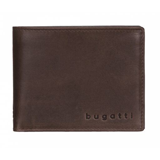 Pánská kožená peněženka Bugatti  VOLO 49217702 hnědá