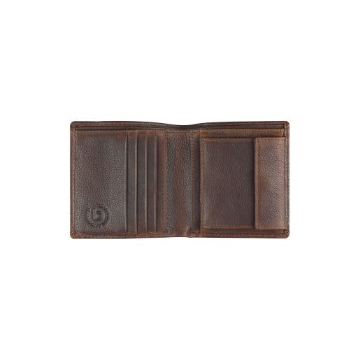 Bugatti Pánská kožená peněženka Woven 49611118 hnědá