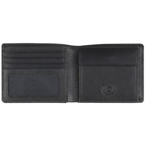 Bugatti Pánská kožená peněženka Woven 49611501 černá