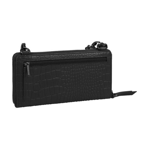 BURKELY Kožená kabelka / RFID peněženka na mobil Casual Carly 1000239.29.10 černá