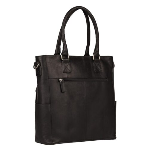 BURKELY Kožená shopper kabelka Antique Avery 8005217.56.10 černá