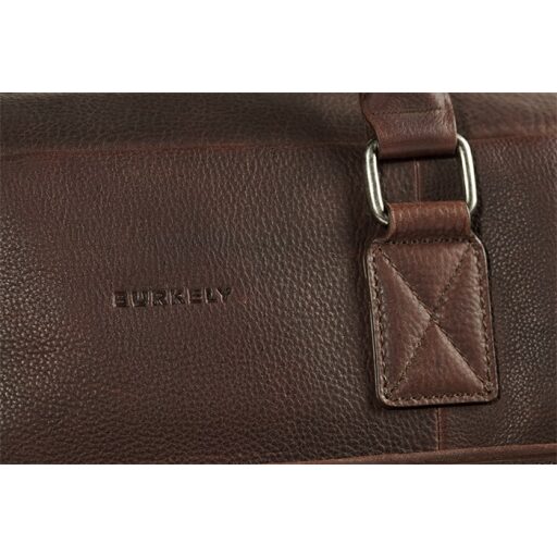 BURKELY Kožená taška messenger Antique Avery  8007918.56.20 hnědá