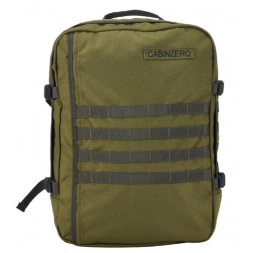 CabinZero Palubní batoh Military Green 44L cz091403 zelený - zepředu