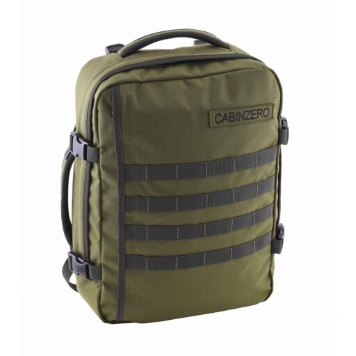Palubní batoh / kabinové zavazadlo CabinZero Military Green 28L 191403 zelený - přední strana