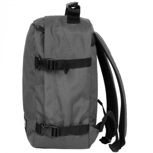 CabinZero Batoh do letadla 40x30x20 Classic 28L 081203 šedý boční strana pravá