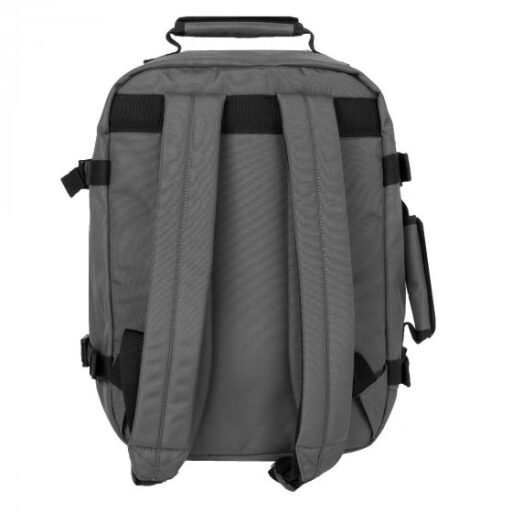 CabinZero Batoh do letadla 40x30x20 Classic 28L 081203 šedý zadní strana