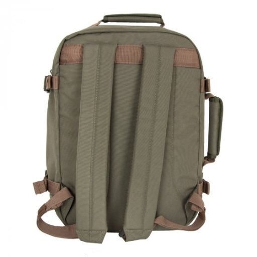 CabinZero Batoh do letadla 40x30x20 Classic 28L 081802 khaki zadní strana