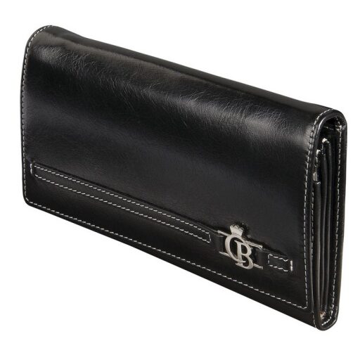 Castelijn & Beerens Dámská kožená peněženka 392402 černá