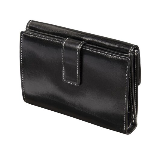 Castelijn & Beerens Dámská kožená peněženka 393042 černá