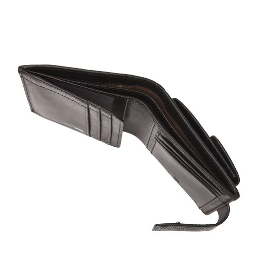 Castelijn & Beerens Dámská kožená peněženka RFID Donna 453040 ZW černá