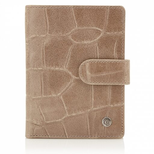 Castelijn & Beerens Dámská kožená peněženka RFID v dárkové krabičce 805415 taupe