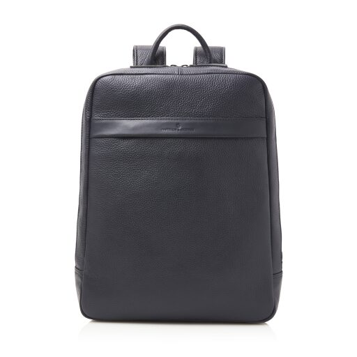 Elegantní kožený batoh na notebook 15,6"Castelijn & Beerens 269576 Bravo tmavě modrý