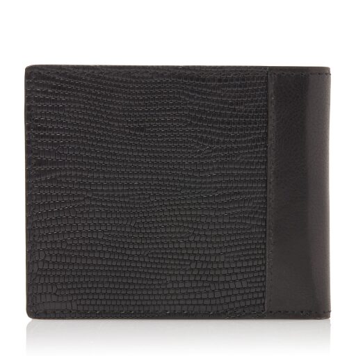 Luxusní kožená peněženka Castelijn & Beerens 454190 ZW černá - zadní strana