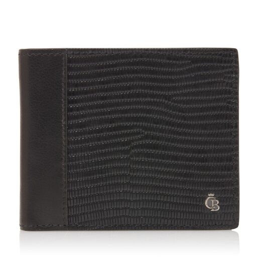 Luxusní kožená peněženka RFID Castelijn & Beerens 454190 ZW černá