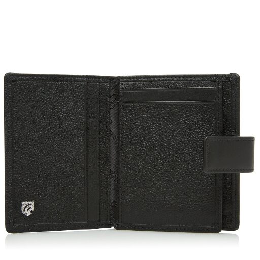 Castelijn & Beerens Pánská kožená mini peněženka RFID 690856 ZW černá