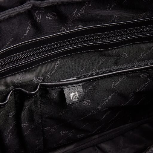 Castelijn & Beerens Pánská kožená taška na notebook 15,6" Echo 409472 ZW černá
