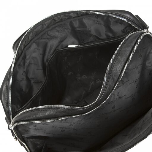 Castelijn & Beerens Pánská kožená taška na notebook 15,6" RFID 159773 ZW černá