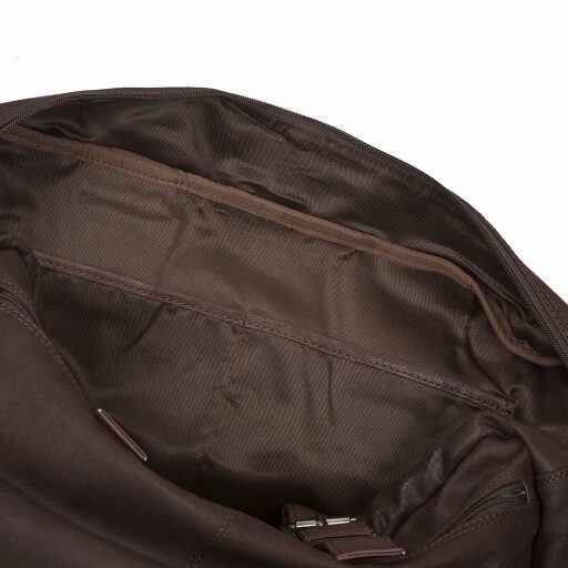 ESTELLE Cestovní taška z  buvolí kůže 1299-04 tmavě hnědá