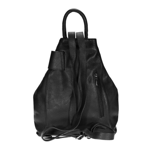ESTELLE Dámský kožený batoh 0960 černý