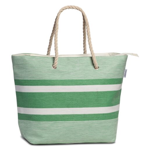 Fabrizio Multifunkční dámská taška přes rameno 27l 55202-0700 zelená s proužky