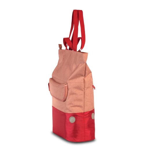 Fabrizio Nákupní taška na kolo Punta Velo 10425-2102 růžovo-červená