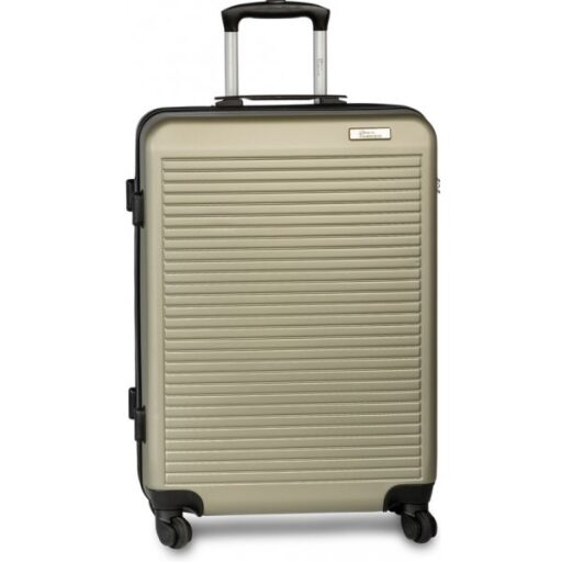 Cestovní kufr na kolečkách s TSA zámkem Fabrizio 10365-5500 champagne velikost S