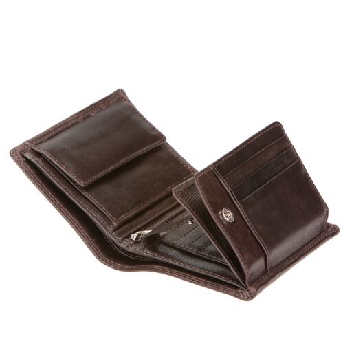 Hamosons Pánská kožená peněženka 106 hnědá