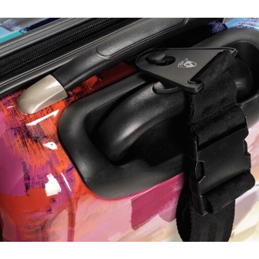 HEYS cestovní kufr s 360° kolečky Cruise M 13029-3999-2626 v pastelových barvách - fixační poutko