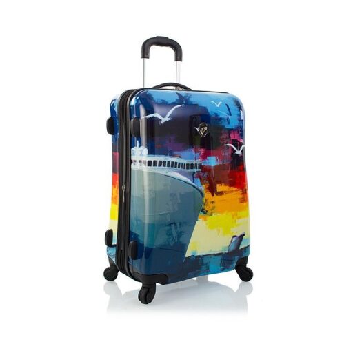 HEYS cestovní kufr v pastelových barvách s expandérem a TSA zámkem Cruise M 13029-3999-2626
