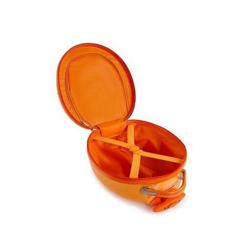 Heys Dětský skořepinový kufr na kolečkách Kids Sports Luggage Basketball 13092-3802-00 oranžová/černá