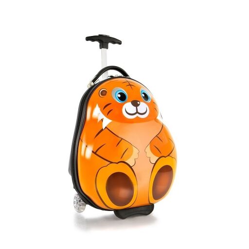 Heys Dětský skořepinový kufr na kolečkách Travel Tots Lightweight Kids Tiger 13091-3043-00 oranžový