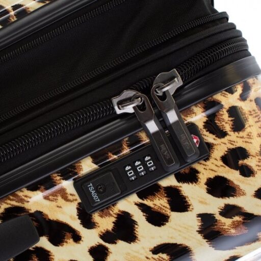 Cestovní kufr na kolečkách s expandérem Heys 13128-3041-21 Leopard S - detail TSA zámku