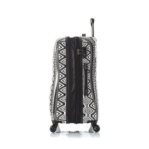 Heys Skořepinový kufr Fijian Tribal M 13101-3085-26 černo- bílý
