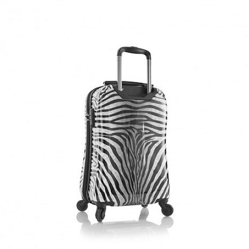 Heys Skořepinový kufr Zebra S 13077-3040-21 bílá-černá