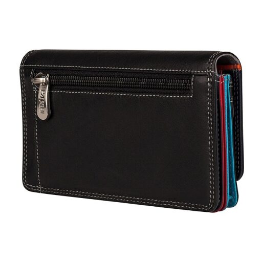 Dámská kožená peněženka PATCHI MULTICOLOUR WALLET RFID 3001020.61.10 černá