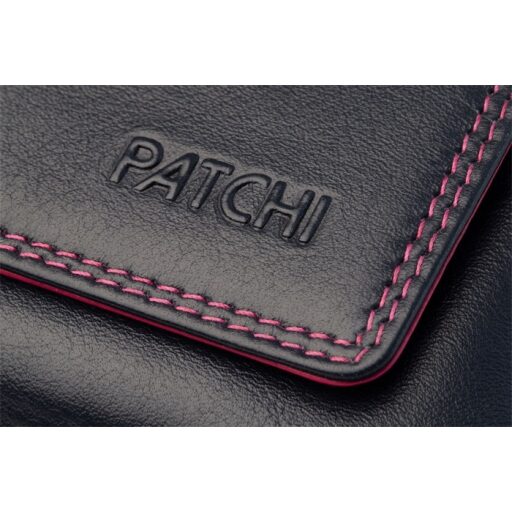 Designová kožená peněženka BURKELY PATCHI 3001020.61.40 fialova / multicolor