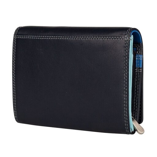 Patchi Dámská kožená peněženka RFID 3001027.61.30 modrá / multicolor