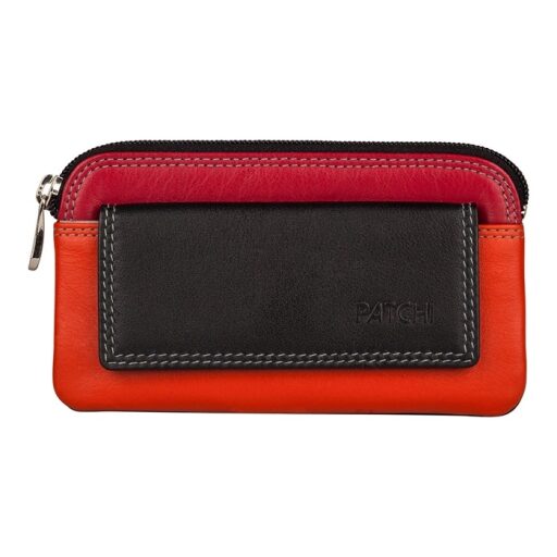 BURKELY PATCHI RFID penezenka 3001013.61.55 cervena multicolor
