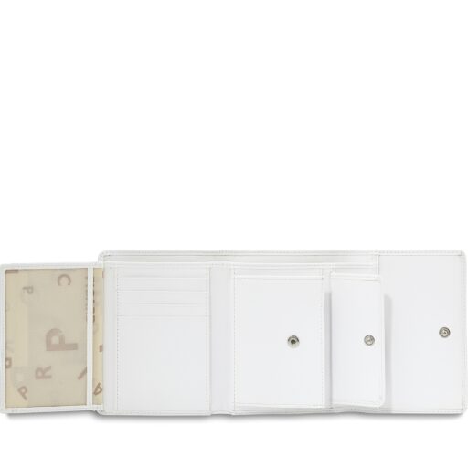 PICARD Dámská kožená peněženka 8477 Offenbach bílá vnitřní uspořádání s přihrádkami
