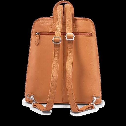PICARD Elegantní dámský batoh LUIS 8656 oranžový zadní strana