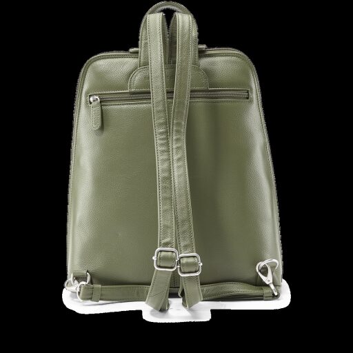 PICARD Elegantní dámský batoh LUIS 8656 zelený zadní strana